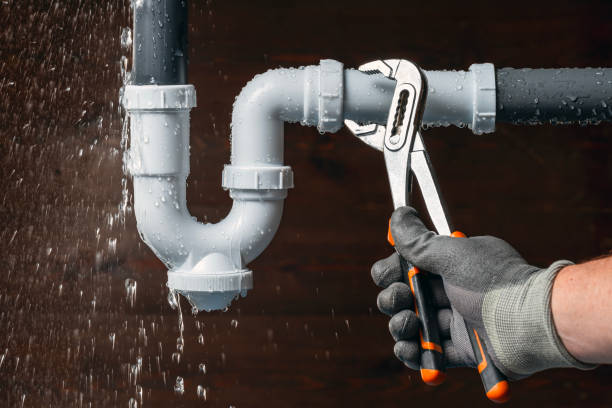 Professional Sewer Line Repair technician working in Silver Lake, WI